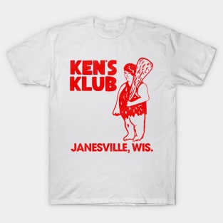 Ken's Klub Retro Defunct Bar / Tavern Janesville Wisconsin T-Shirt